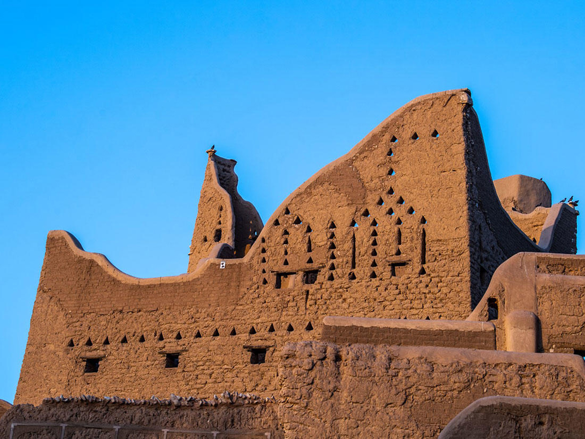 منظر حي الطريف التاريخي بالدرعية